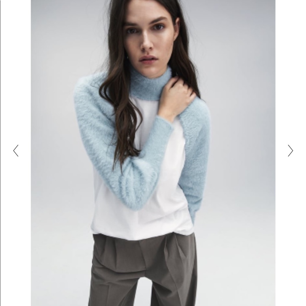Zara Faux Fur Arm Warmers